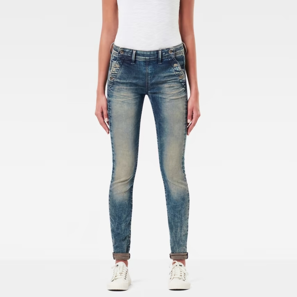 G - Star jeans Lynn Navy Mid Skinny 25